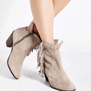 Sam Edelman Louie fringe bootie Size 7.5